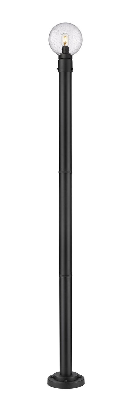 Z-Lite - 599PHM-567P-BK - One Light Outdoor Post Mounted Fixture - Laurent - Black