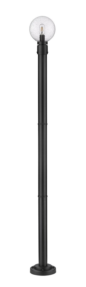 Z-Lite - 599PHM-567P-BK - One Light Outdoor Post Mounted Fixture - Laurent - Black