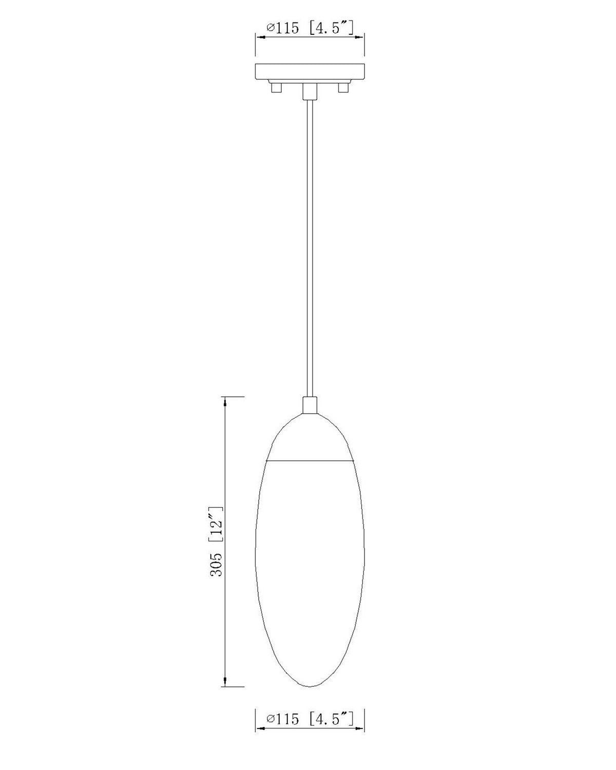 Z-Lite - 651P-BN - One Light Pendant - Arden - Brushed Nickel