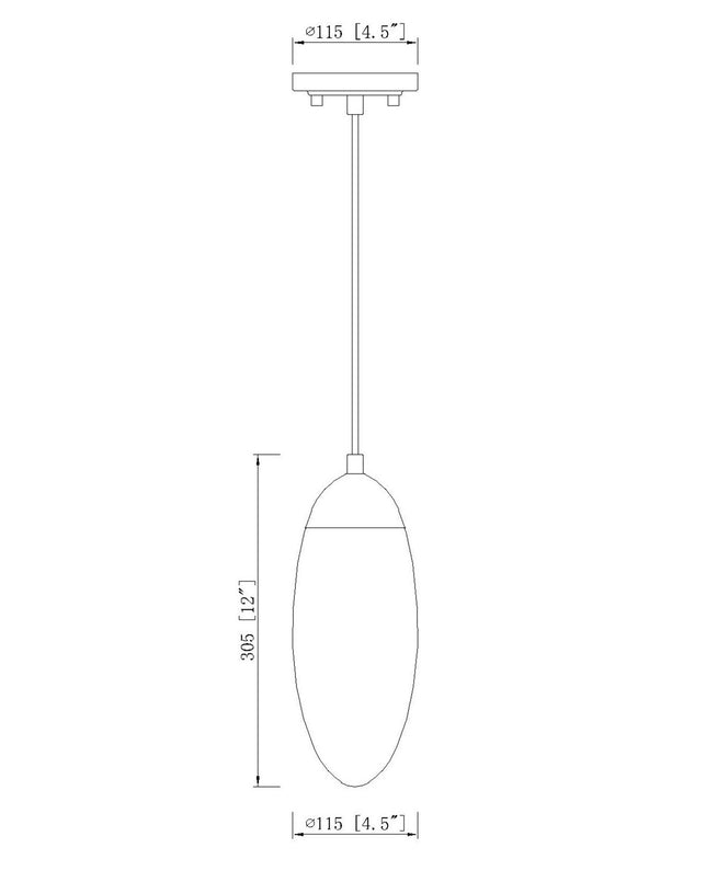 Z-Lite - 651P-BN - One Light Pendant - Arden - Brushed Nickel