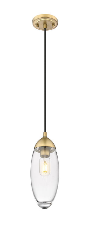 Z-Lite - 651P-RB - One Light Pendant - Arden - Rubbed Brass