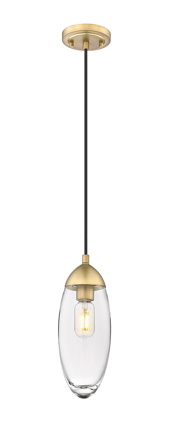 Z-Lite - 651P-RB - One Light Pendant - Arden - Rubbed Brass