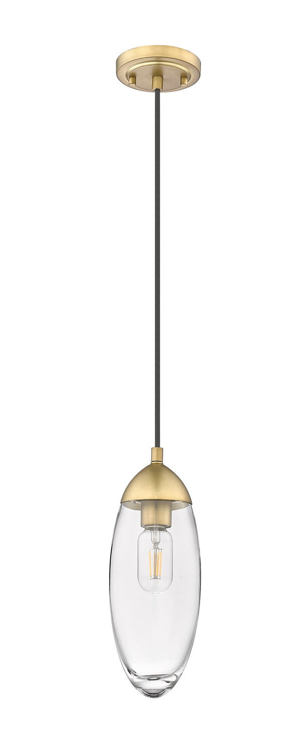 Z-Lite - 651P-RB - One Light Pendant - Arden - Rubbed Brass