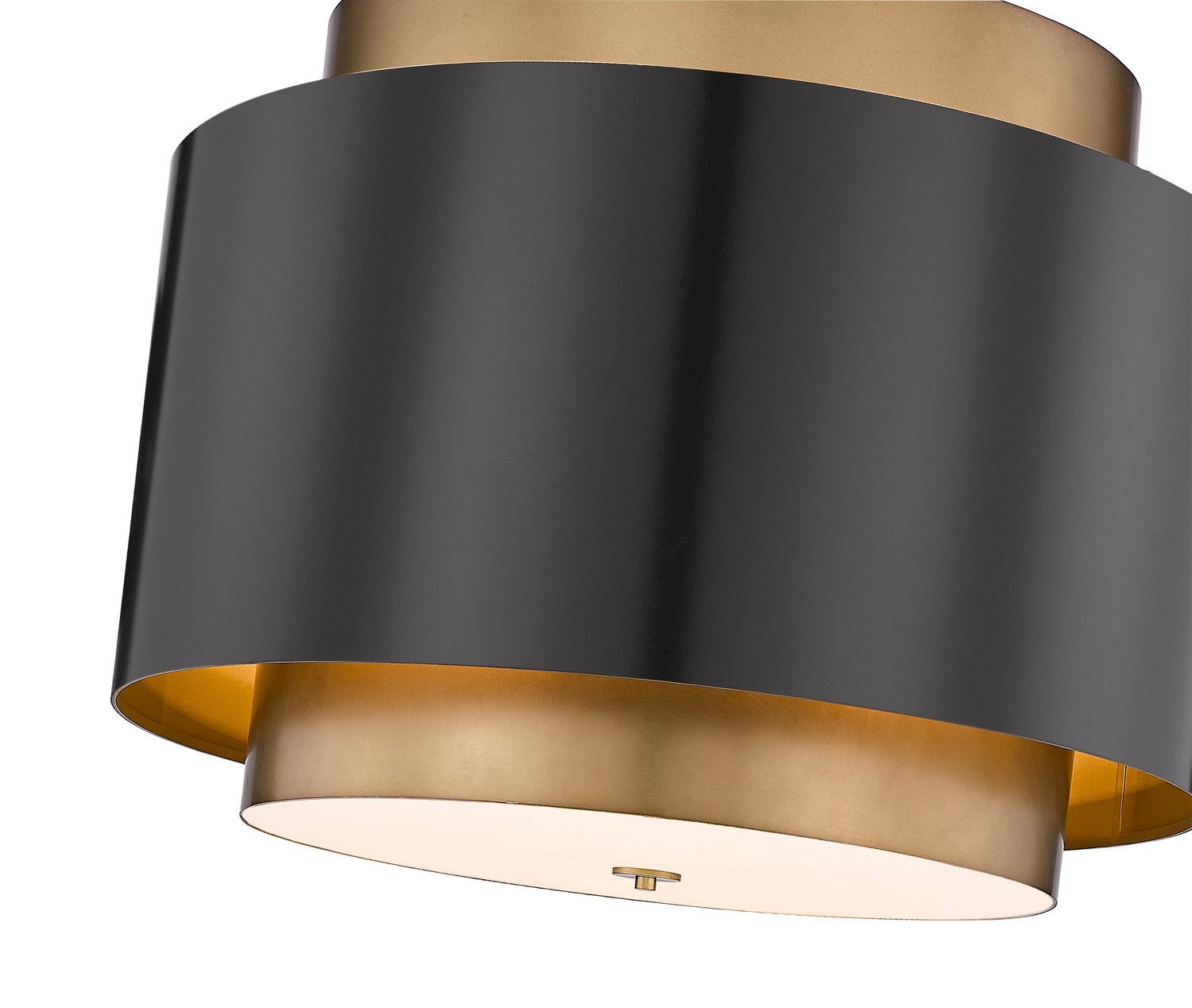 Z-Lite - 739P32-BRZ-RB - Four Light Chandelier - Harlech - Bronze / Rubbed Brass