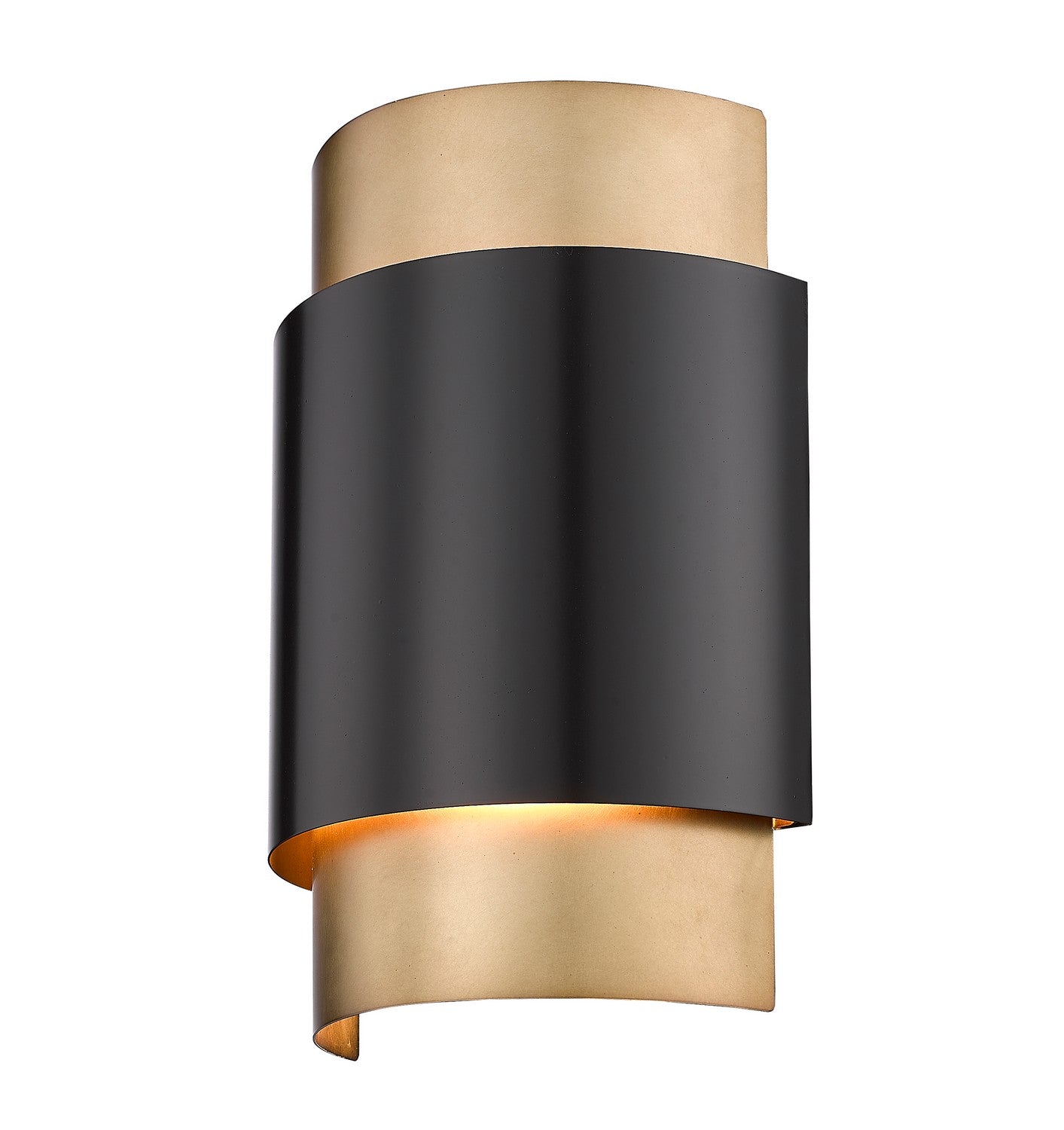 Z-Lite - 739S-BRZ-RB - Two Light Wall Sconce - Harlech - Bronze / Rubbed Brass