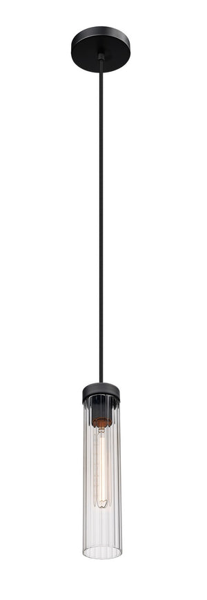 Z-Lite - 740P-MB - One Light Pendant - Beau - Matte Black