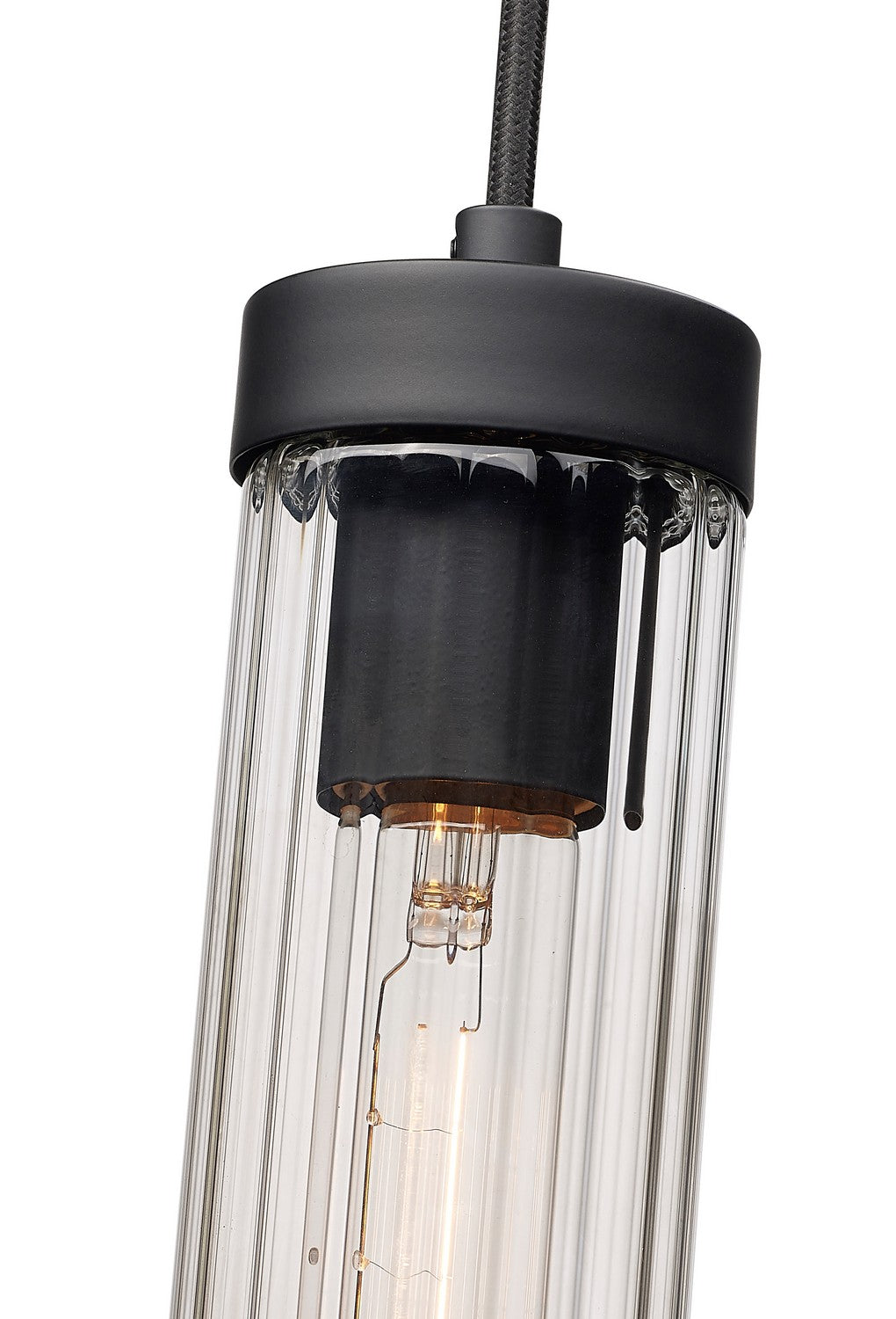 Z-Lite - 740P-MB - One Light Pendant - Beau - Matte Black