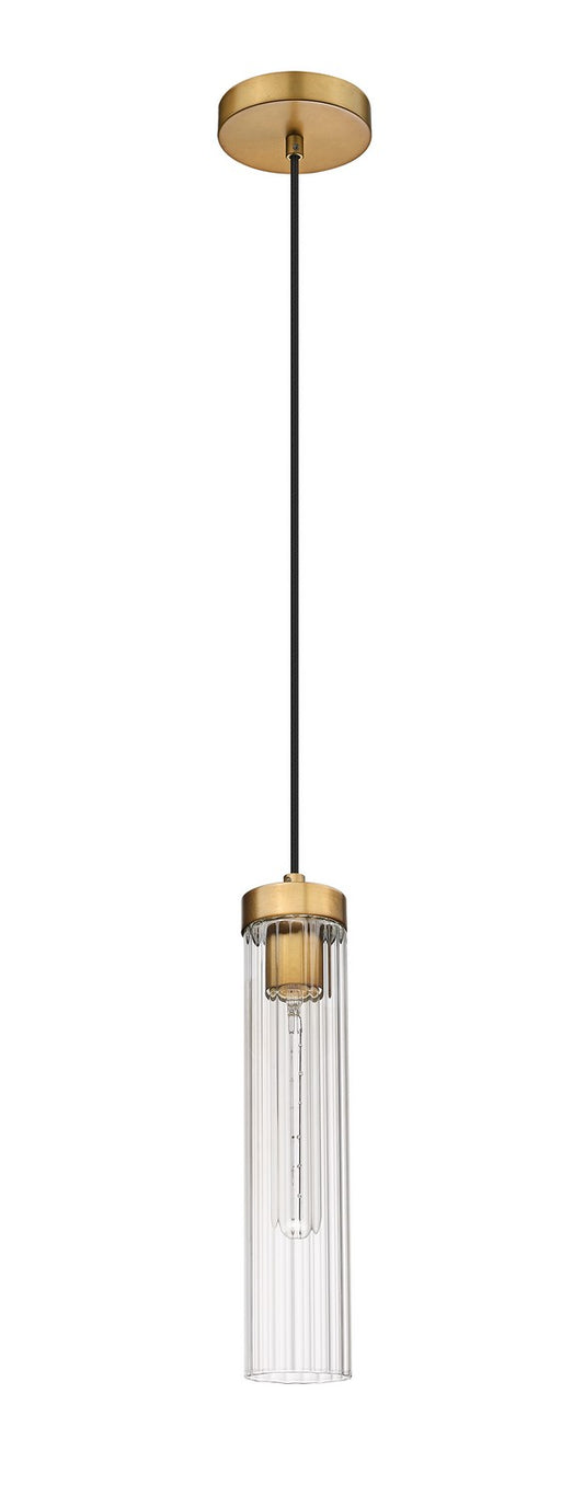 Z-Lite - 740P-RB - One Light Pendant - Beau - Rubbed Brass