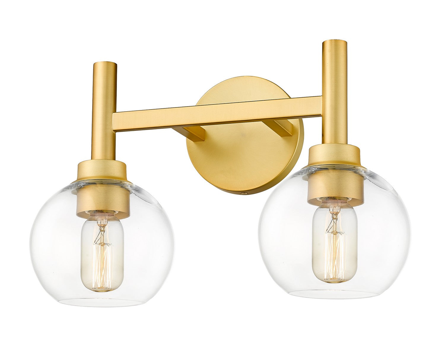 Z-Lite - 7502-2V-BG - Two Light Vanity - Sutton - Brushed Gold