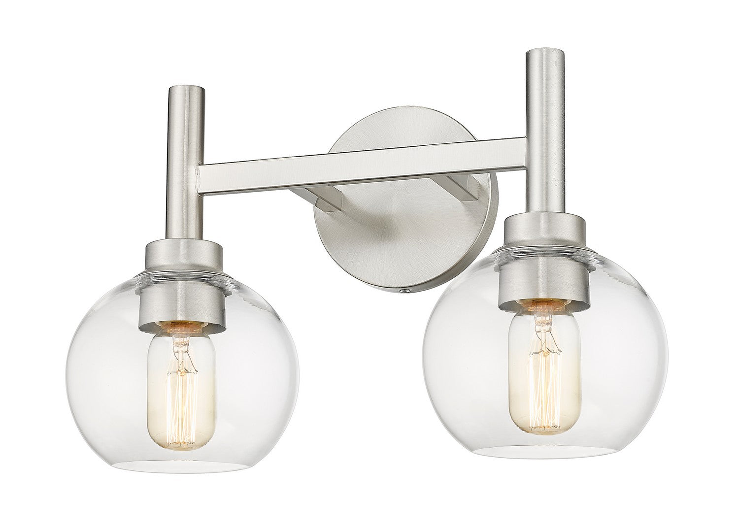 Z-Lite - 7502-2V-BN - Two Light Vanity - Sutton - Brushed Nickel