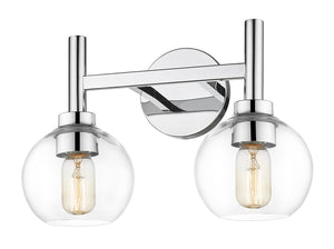 Z-Lite - 7502-2V-CH - Two Light Vanity - Sutton - Chrome