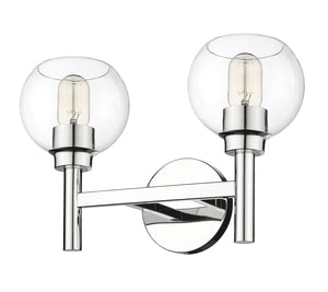 Z-Lite - 7502-2V-CH - Two Light Vanity - Sutton - Chrome