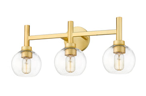 Z-Lite - 7502-3V-BG - Three Light Vanity - Sutton - Brushed Gold