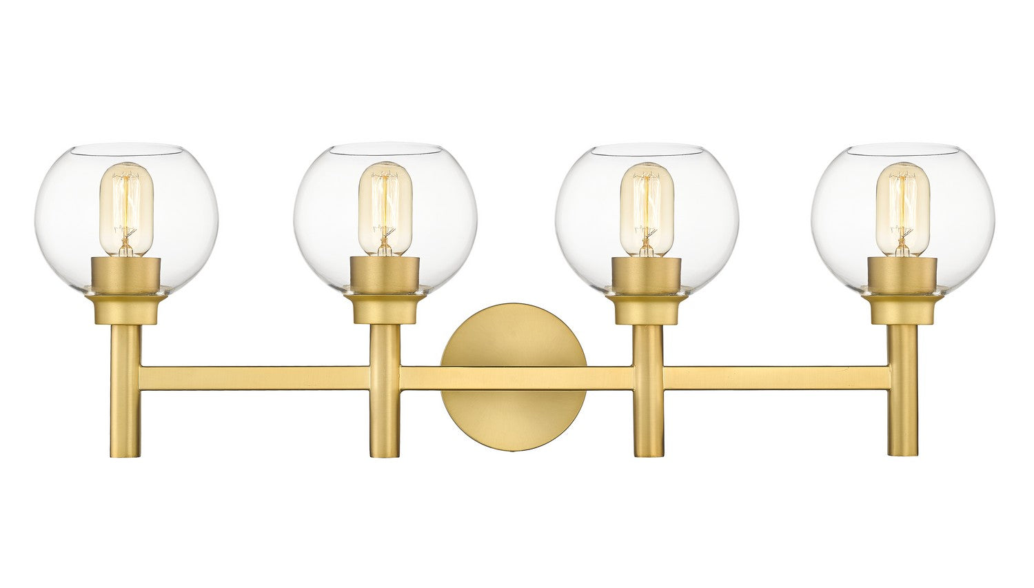 Z-Lite - 7502-4V-BG - Four Light Vanity - Sutton - Brushed Gold