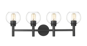 Z-Lite - 7502-4V-MB - Four Light Vanity - Sutton - Matte Black
