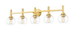 Z-Lite - 7502-5V-BG - Five Light Vanity - Sutton - Brushed Gold