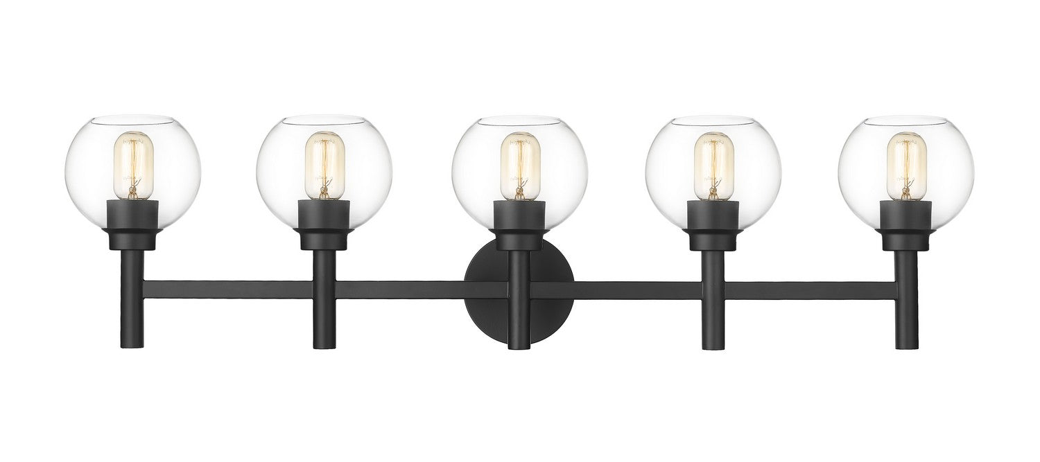 Z-Lite - 7502-5V-MB - Five Light Vanity - Sutton - Matte Black