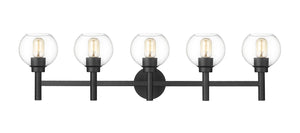 Z-Lite - 7502-5V-MB - Five Light Vanity - Sutton - Matte Black