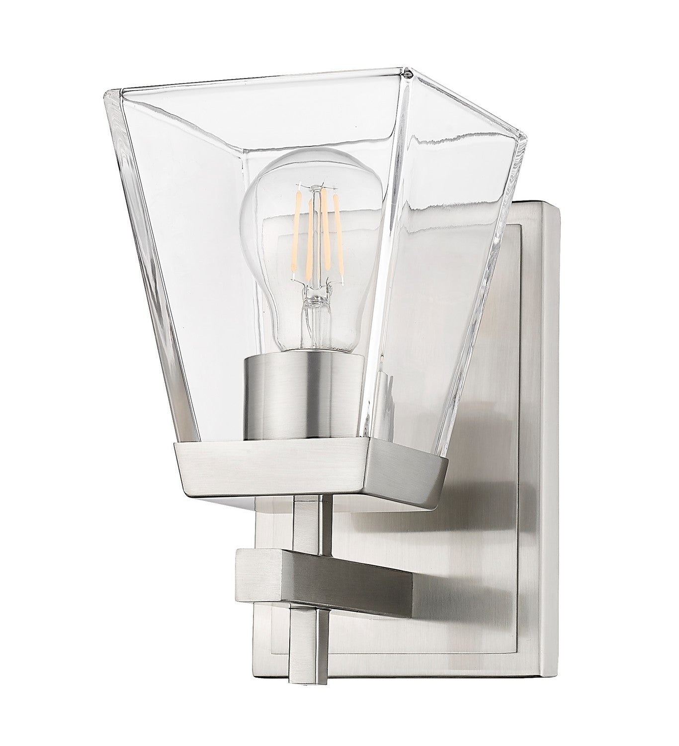 Z-Lite - 819-1S-BN - One Light Wall Sconce - Lauren - Brushed Nickel