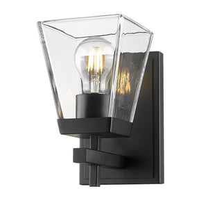 Z-Lite - 819-1S-MB - One Light Wall Sconce - Lauren - Matte Black