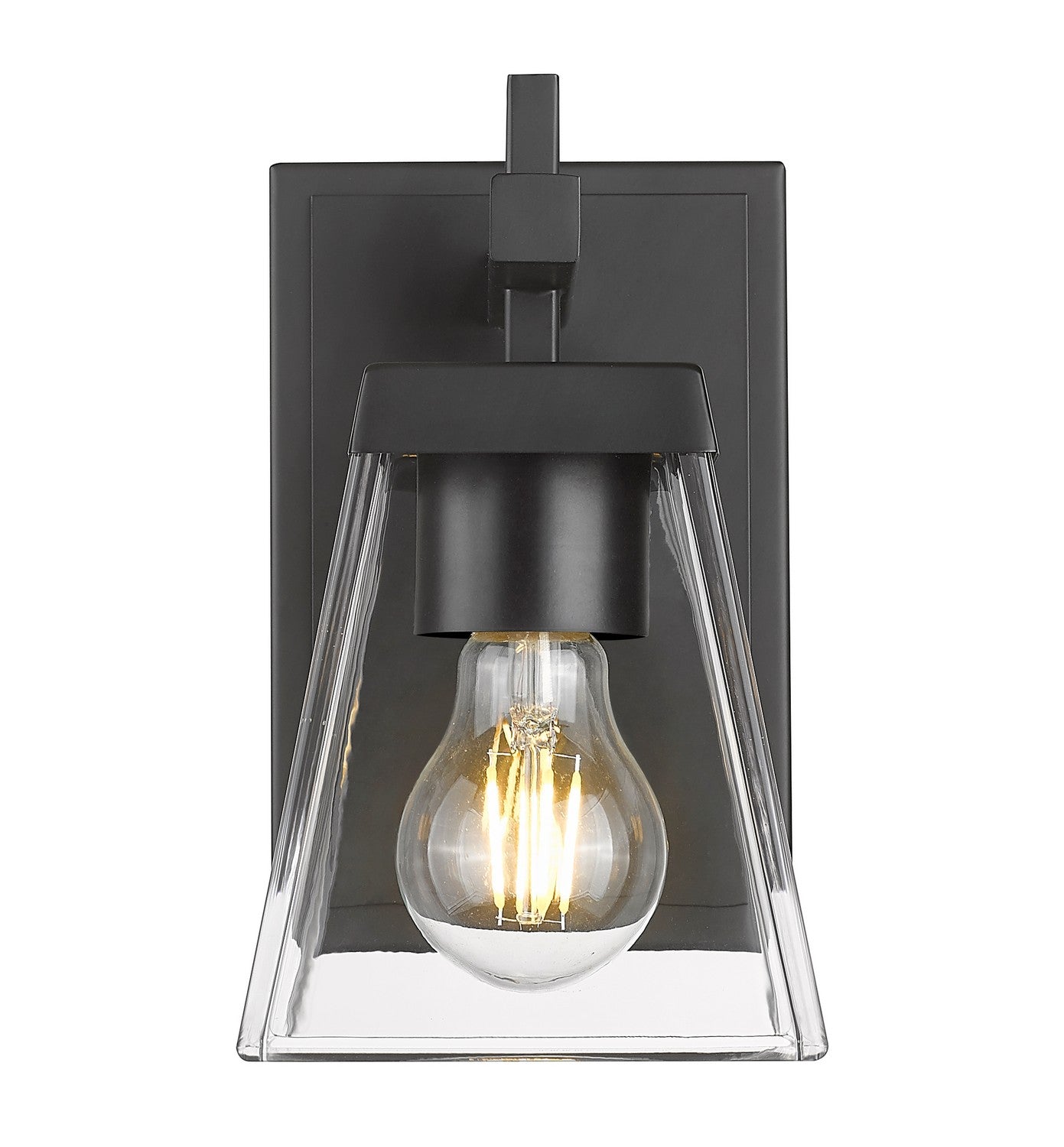 Z-Lite - 819-1S-MB - One Light Wall Sconce - Lauren - Matte Black