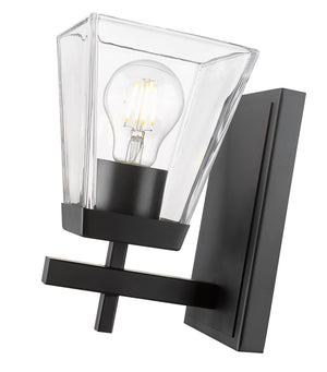 Z-Lite - 819-1S-MB - One Light Wall Sconce - Lauren - Matte Black