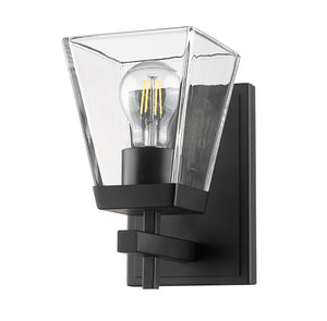 Z-Lite - 819-1S-MB - One Light Wall Sconce - Lauren - Matte Black