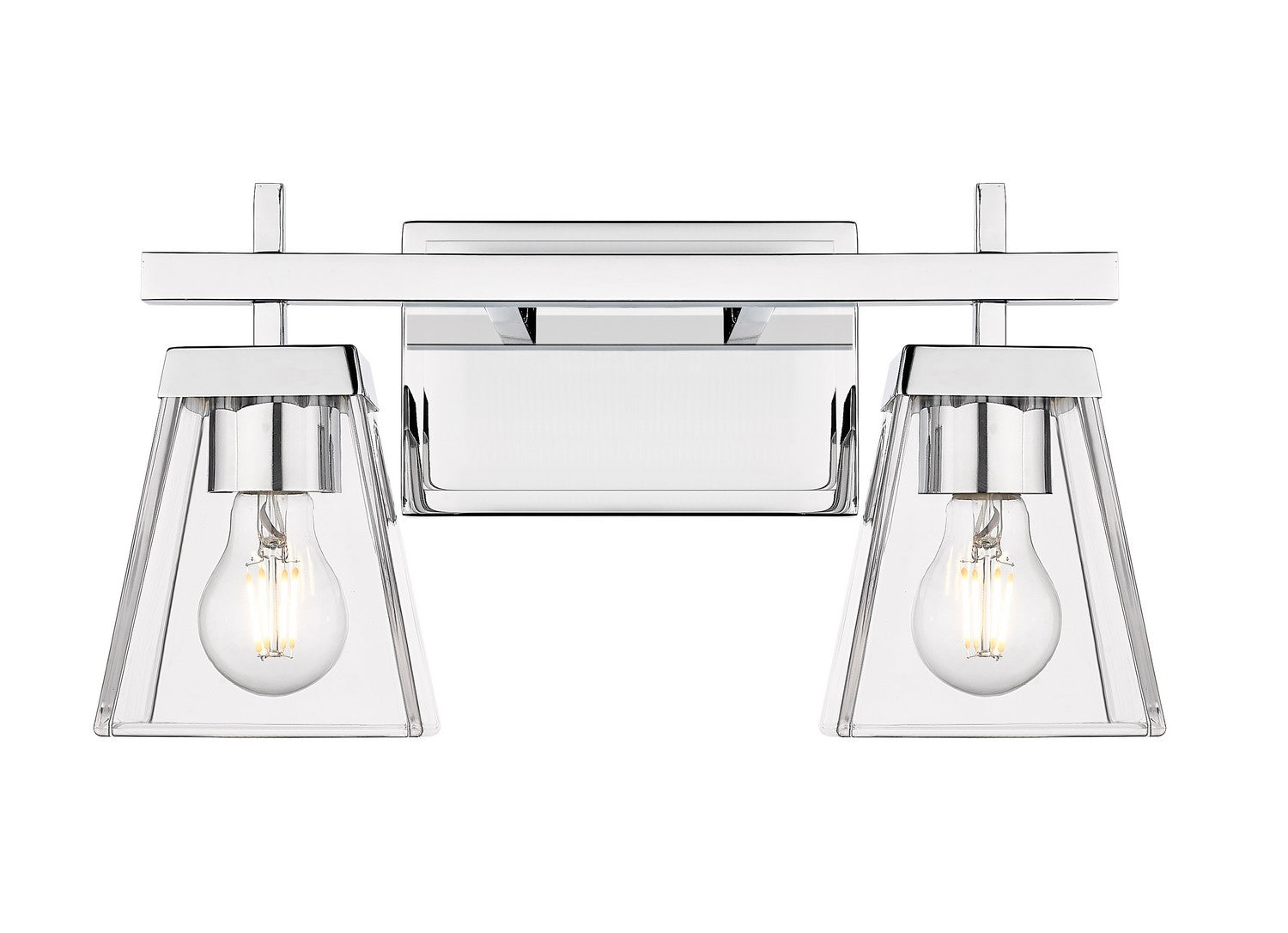 Z-Lite - 819-2V-CH - Two Light Vanity - Lauren - Chrome