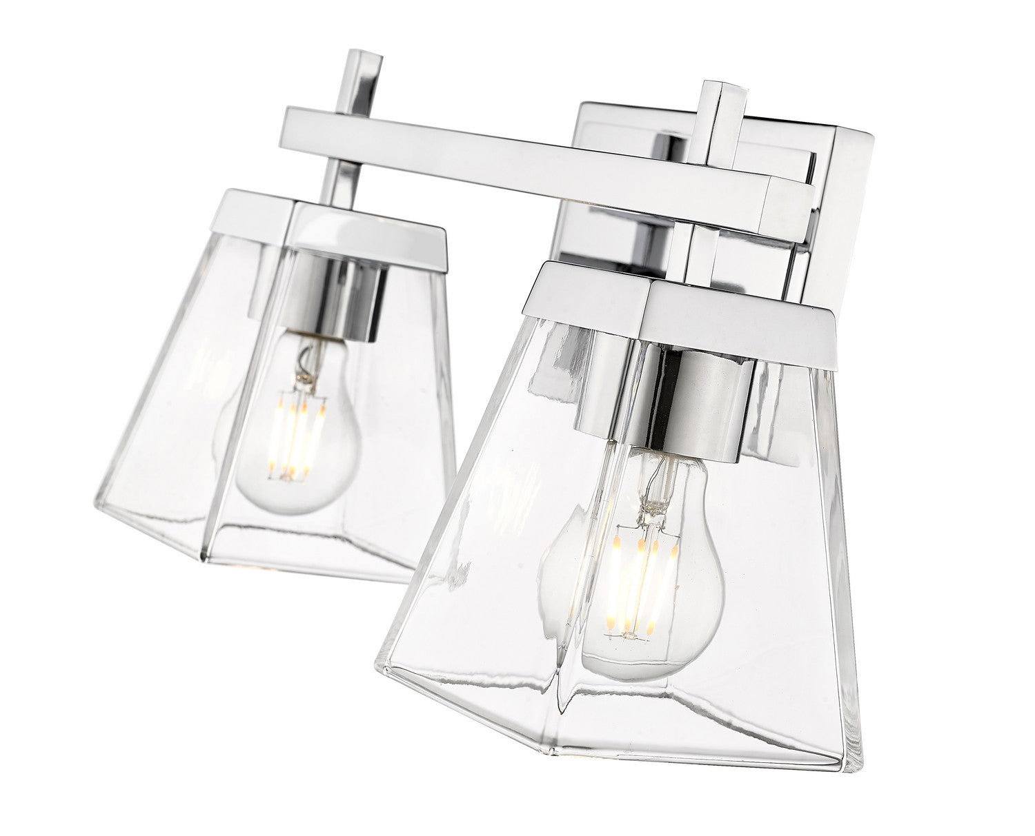 Z-Lite - 819-2V-CH - Two Light Vanity - Lauren - Chrome