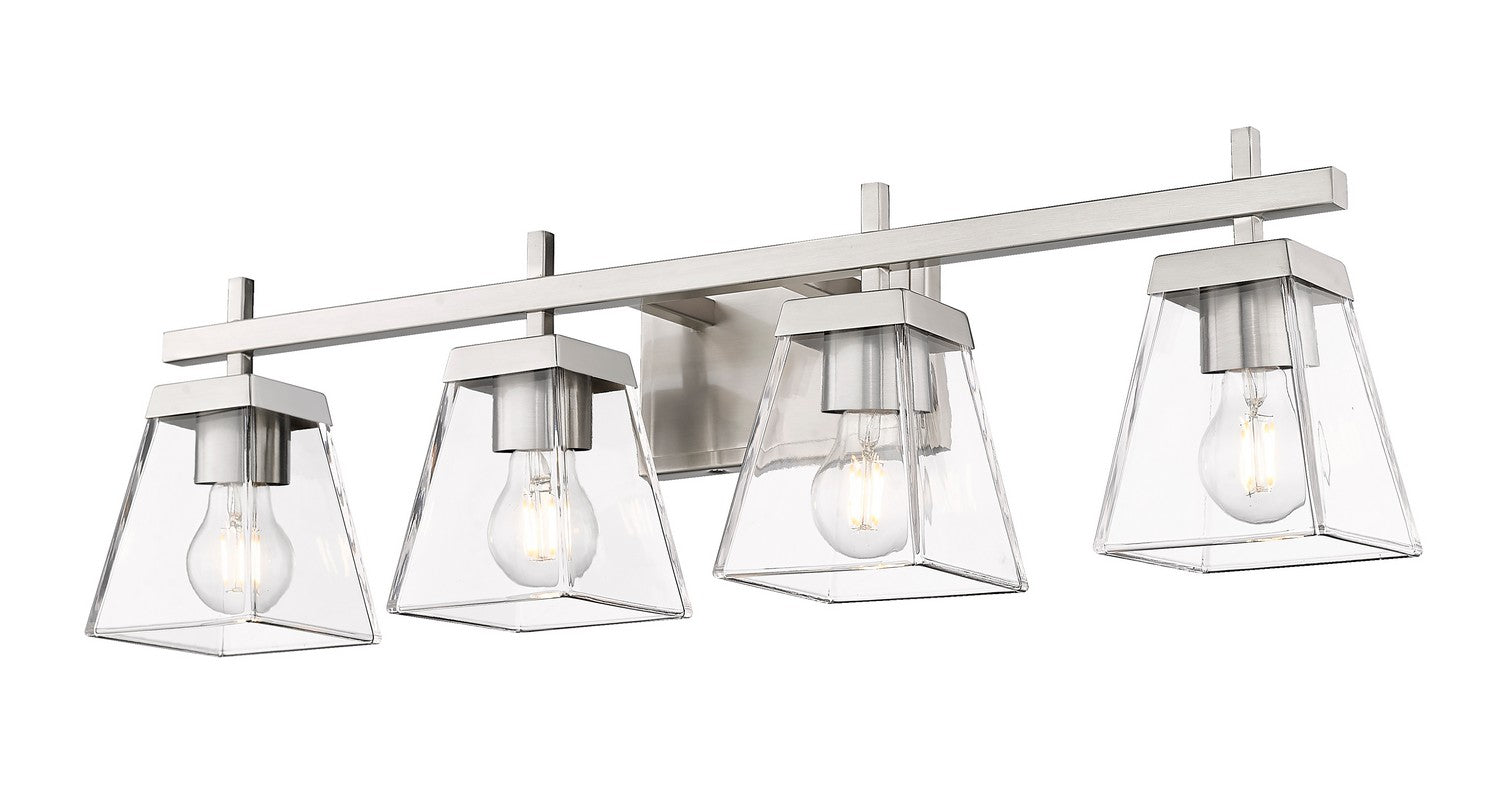 Z-Lite - 819-4V-BN - Four Light Vanity - Lauren - Brushed Nickel