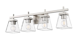 Z-Lite - 819-4V-BN - Four Light Vanity - Lauren - Brushed Nickel