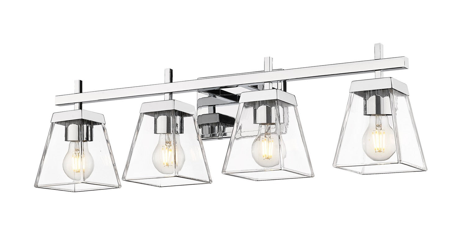 Z-Lite - 819-4V-CH - Four Light Vanity - Lauren - Chrome