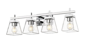 Z-Lite - 819-4V-CH - Four Light Vanity - Lauren - Chrome