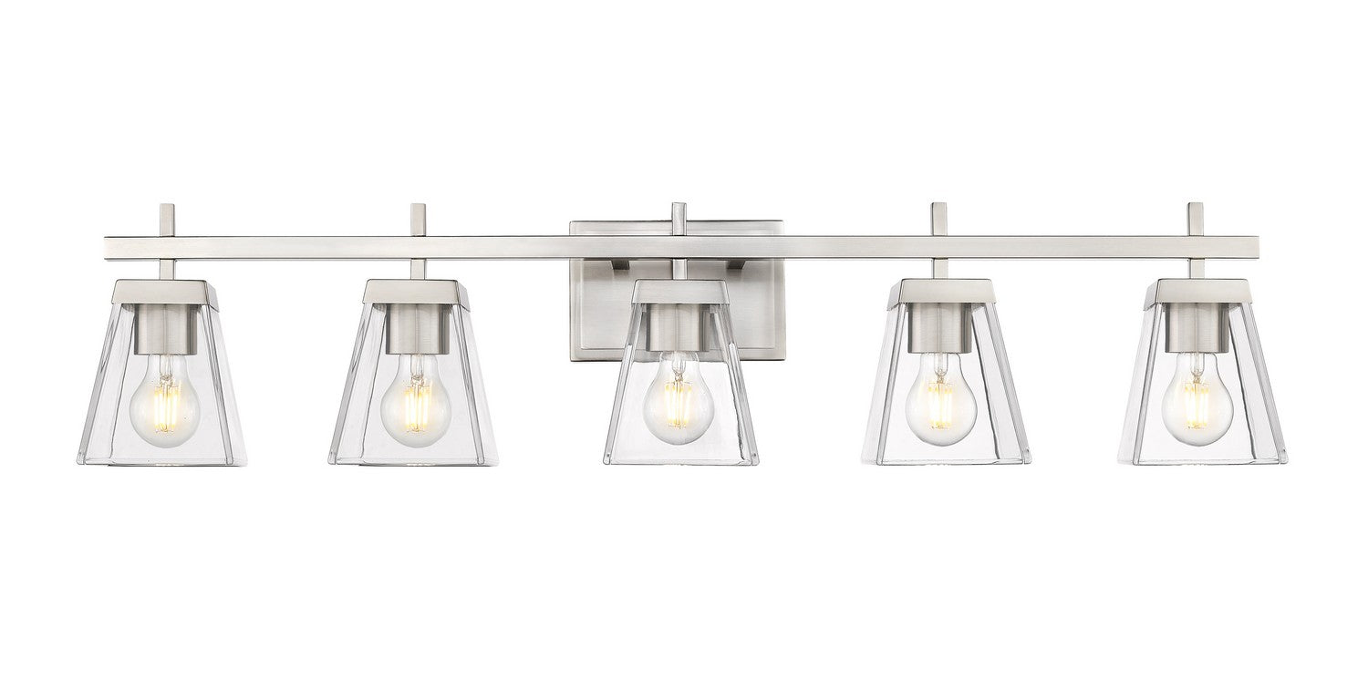 Z-Lite - 819-5V-BN - Five Light Vanity - Lauren - Brushed Nickel