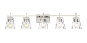 Z-Lite - 819-5V-BN - Five Light Vanity - Lauren - Brushed Nickel