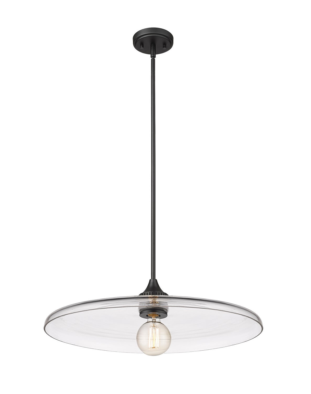 Z-Lite - 821P24-MB - One Light Pendant - Paloma - Matte Black