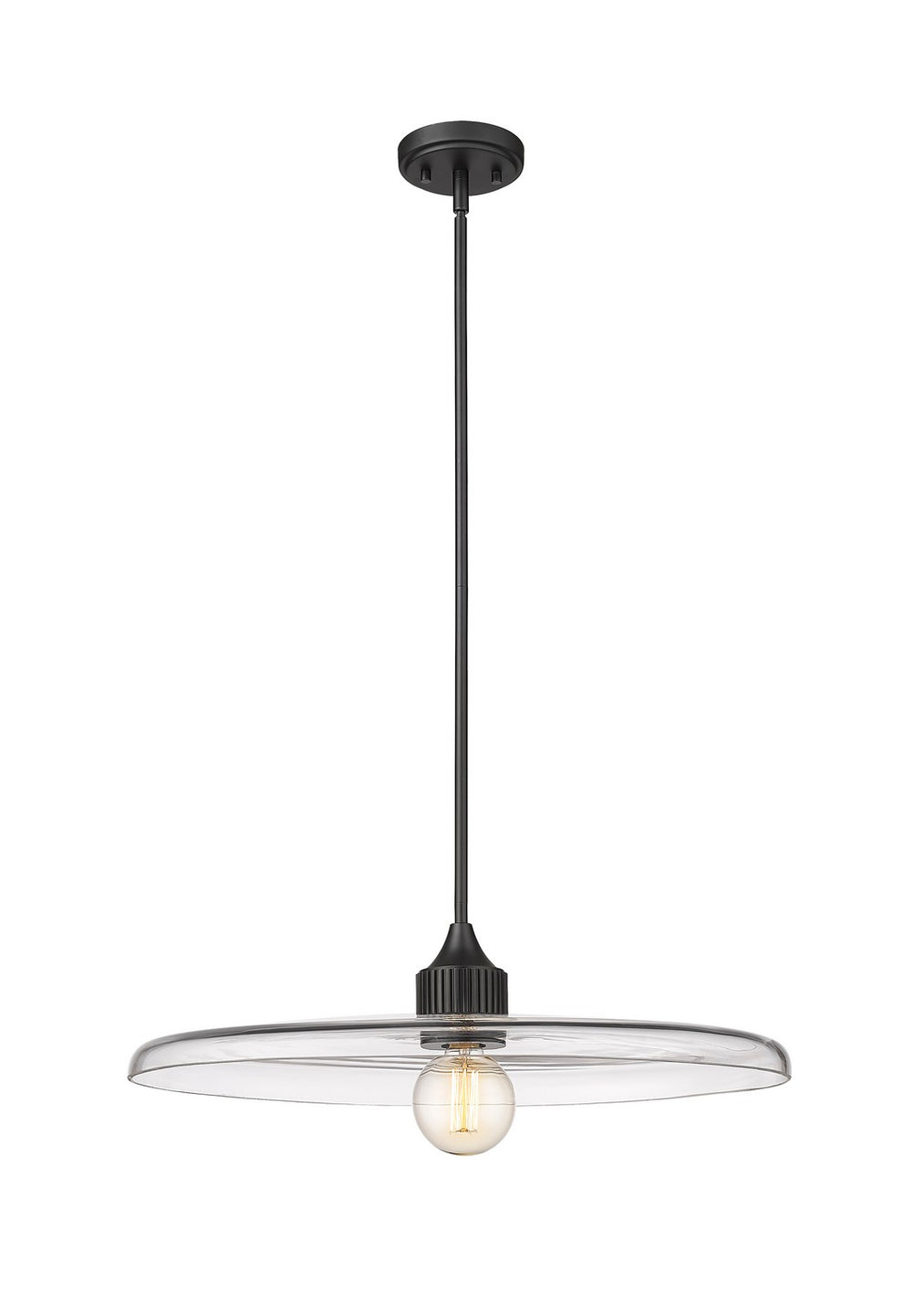 Z-Lite - 821P24-MB - One Light Pendant - Paloma - Matte Black