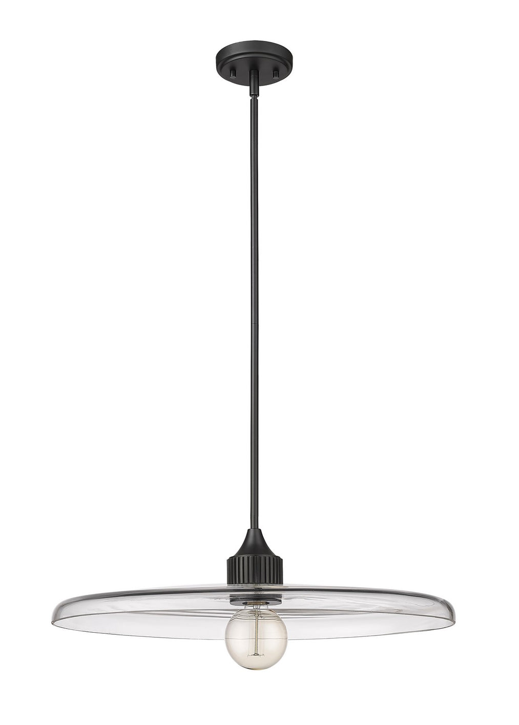 Z-Lite - 821P24-MB - One Light Pendant - Paloma - Matte Black