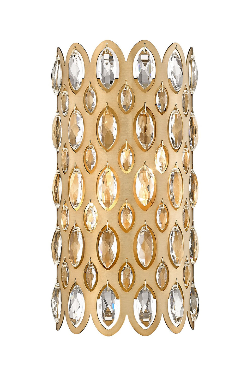 Z-Lite - 822-2S-HB - Two Light Wall Sconce - Dealey - Heirloom Brass