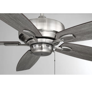 Savoy House - 52-830-5RV-187 - 52" Ceiling Fan - Wind Star - Brushed Pewter