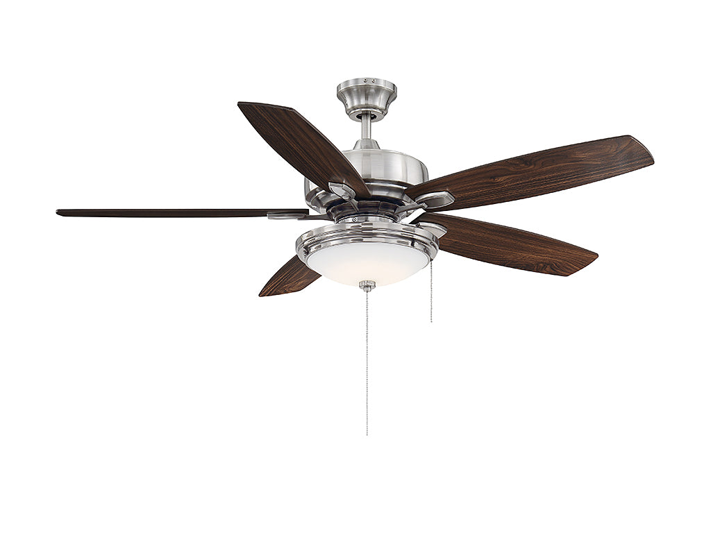 Savoy House - 52-830-5RV-187 - 52" Ceiling Fan - Wind Star - Brushed Pewter