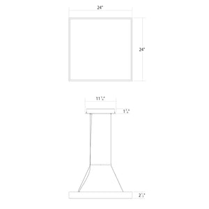 Sonneman - 3973.03-35 - LED Pendant - Pi - Satin White