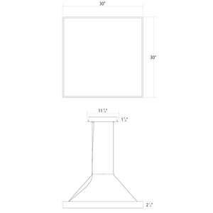 Sonneman - 3974.03 - LED Pendant - Pi - Satin White