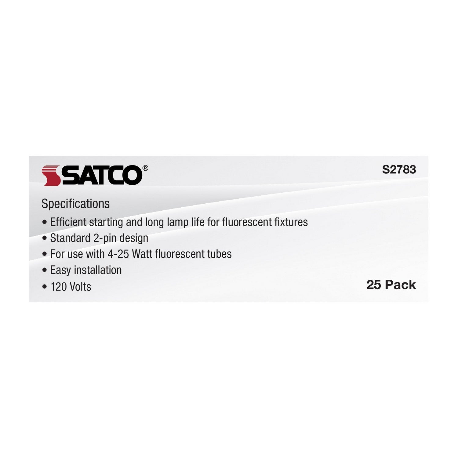 Satco - S2783 - FS/U