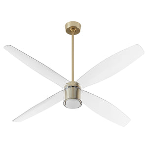 Oxygen - 3-116-40 - 60"Ceiling Fan - Samaran - Aged Brass