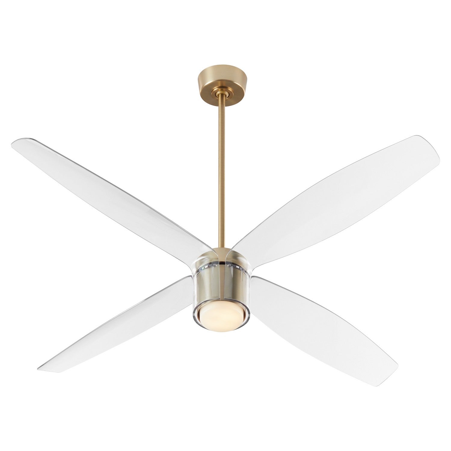 Oxygen - 3-116-40 - 60"Ceiling Fan - Samaran - Aged Brass