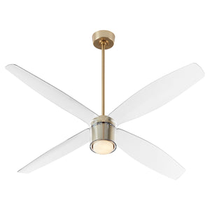 Oxygen - 3-116-40 - 60"Ceiling Fan - Samaran - Aged Brass