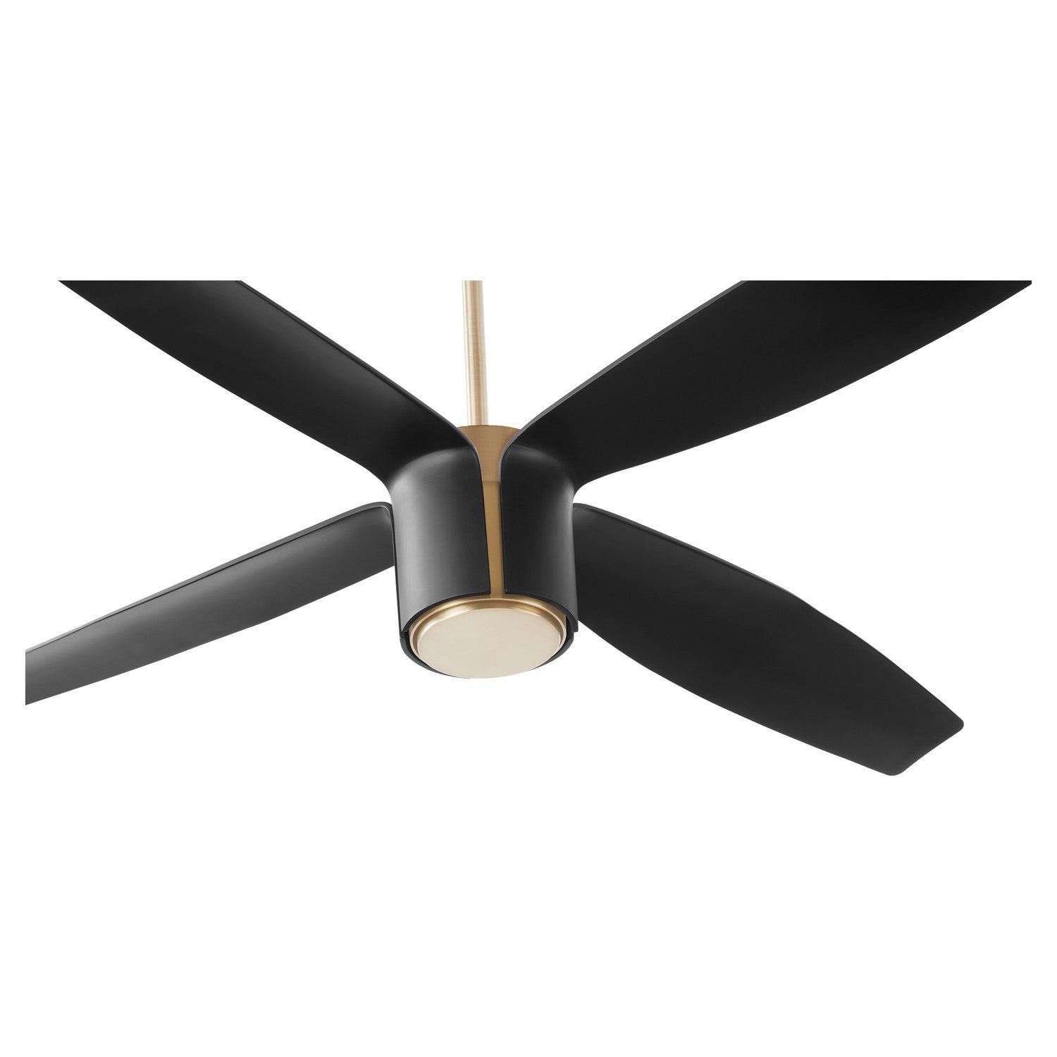 Oxygen - 3-116-4015 - 60"Ceiling Fan - Samaran - Aged Brass W/ Black Blades