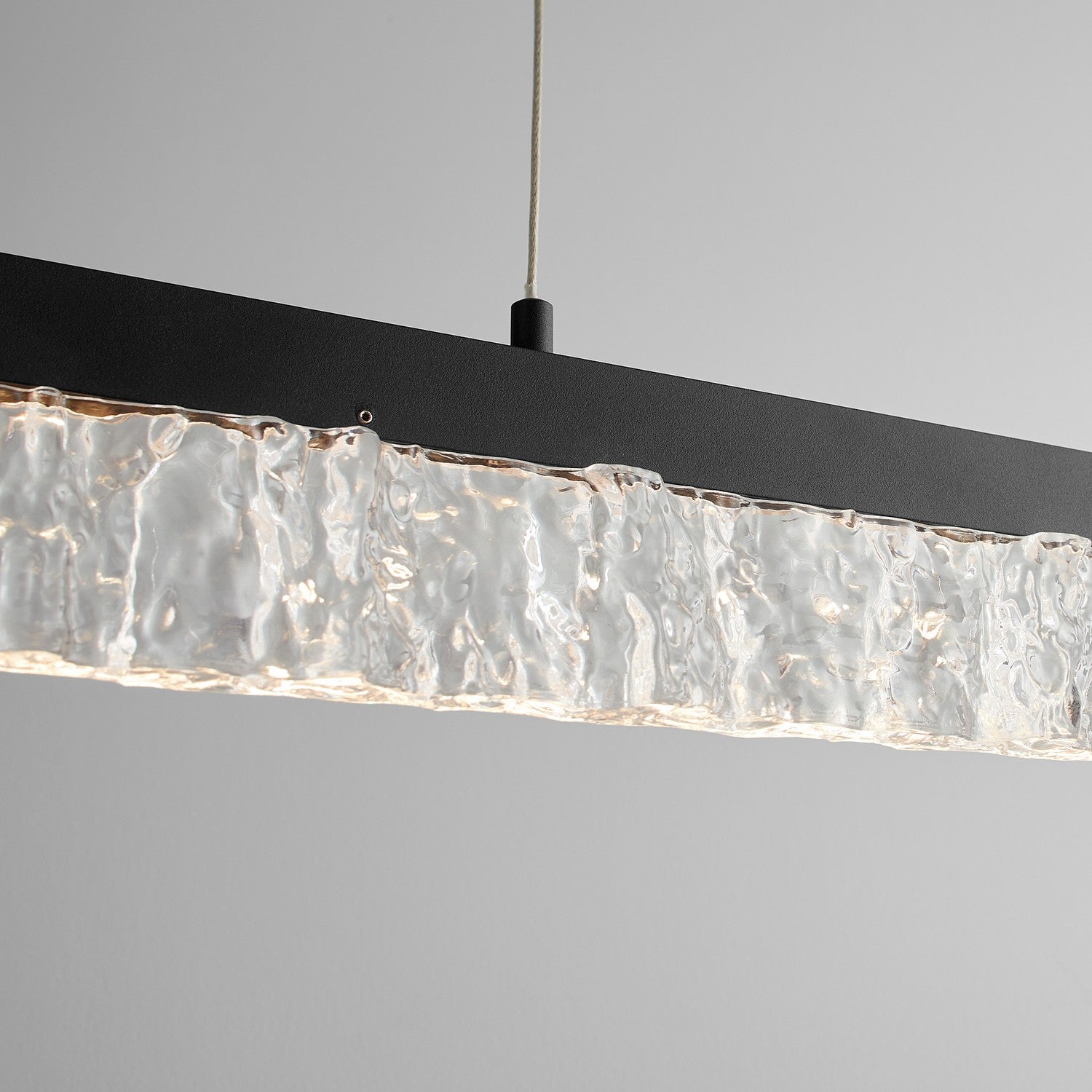 Oxygen - 3-421-15 - LED Linear Pendant - Landon - Black