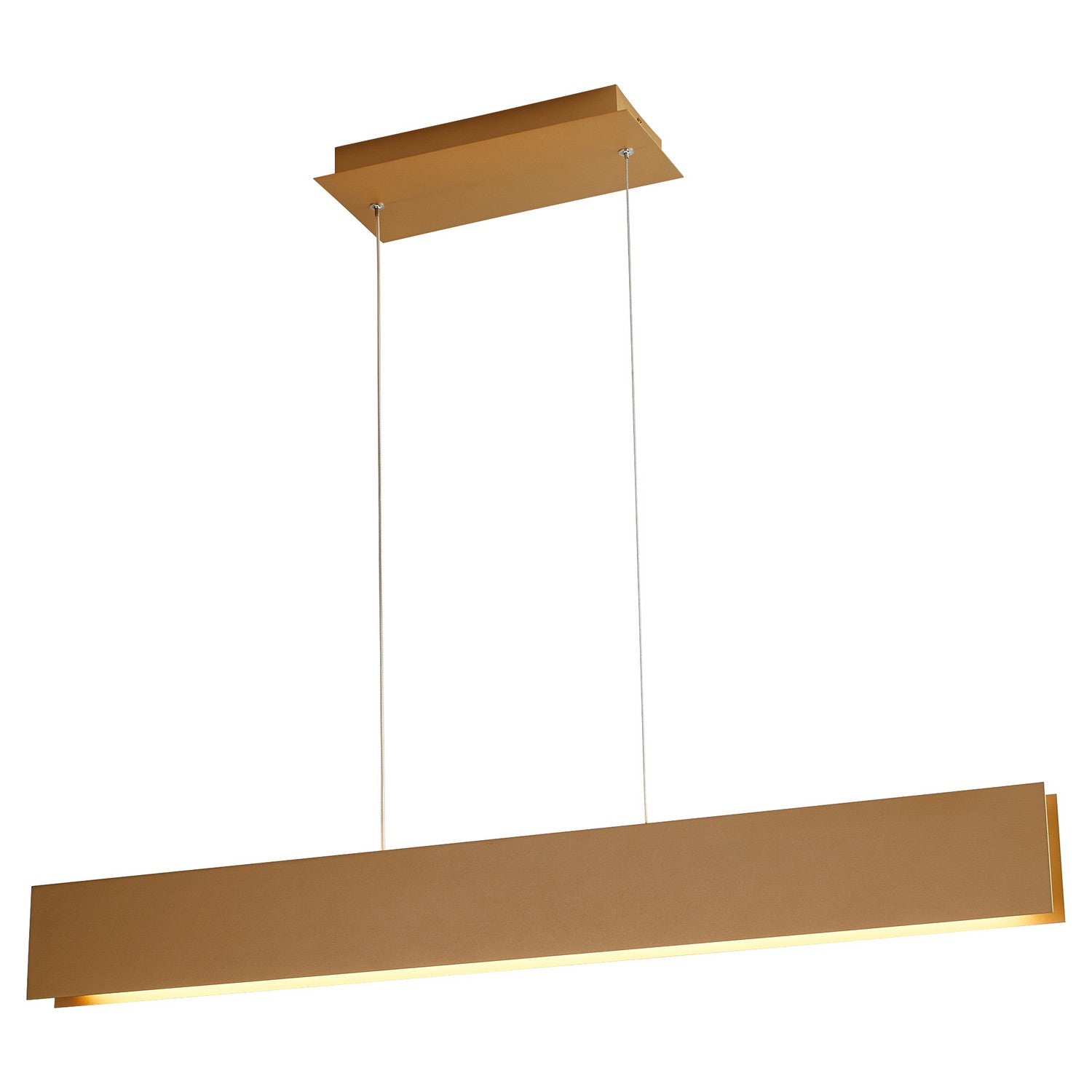 Oxygen - 3-6017-60 - LED Pendant - Brio - Powdered Gold